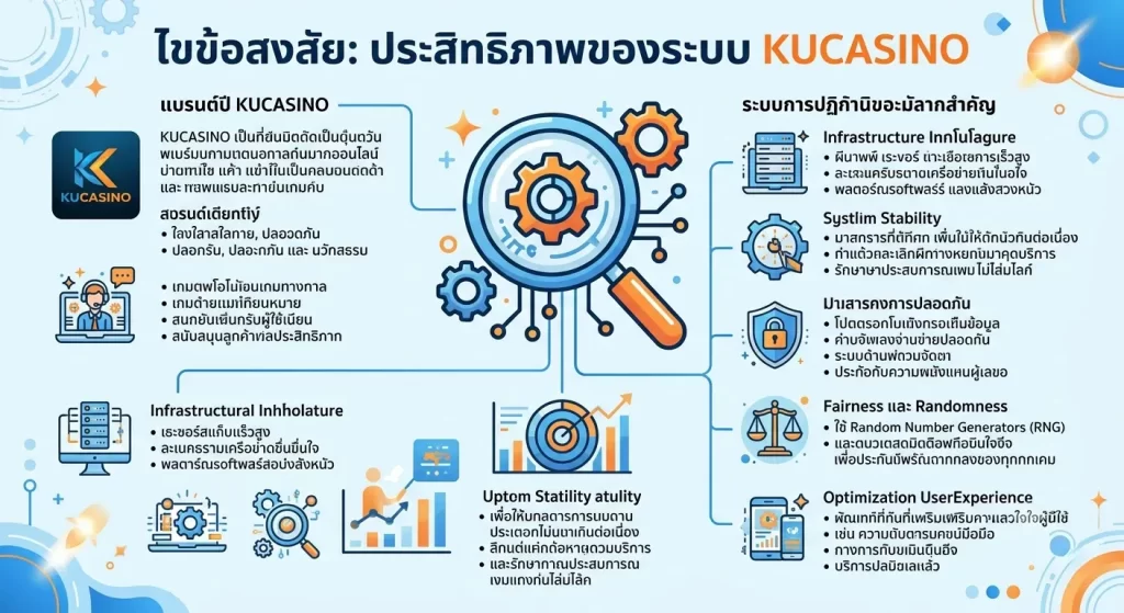 ประสิทธิภาพของระบบ KUCASINO
