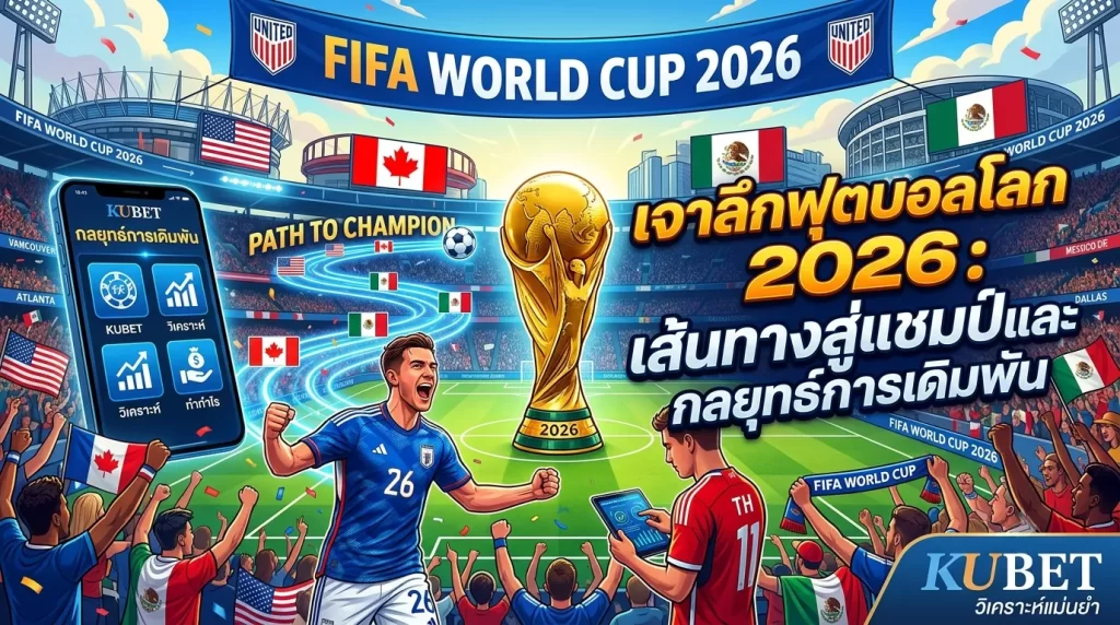 เจาะลึกฟุตบอลโลก 2026: เส้นทางสู่แชมป์และกลยุทธ์การเดิมพัน